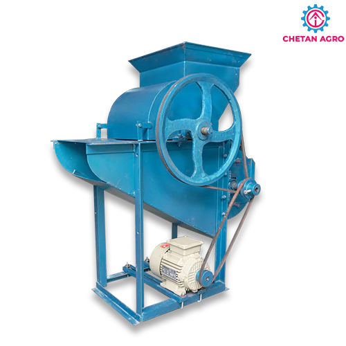 DECORTICATOR 25 (2)-chetanagro Decorticator 1 hp machine used in in oil ill plant